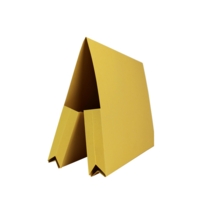 Guildhall Double Pocket Wallets Yellow Box of 25