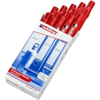 Edding 2000c Permanent Red Markers Box of 10