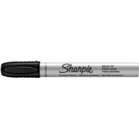 Sharpie Pro Metal Permanent Bullet Black SINGLE PEN