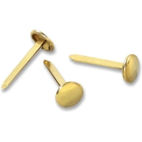 Paper Fasteners Brassed Steel 30mm Box of 200