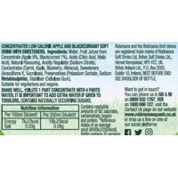 Robinson Apple & Blackcurrant Squash Juice 1L Bottle
