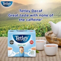Tetley One-Cup Tea Bags DECAF Pack of 160
