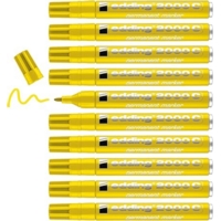 Edding 2000c Permanent Yellow Markers Box of 10
