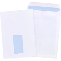 C5 White Window 90gsm Self Seal Envelopes Box of 500