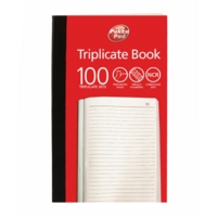 Ruled Triplicate 216mm x 130mm Book SINGLE