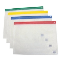 A3 Zip Bag, Clear EACH