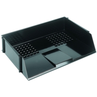 Letter Wide Entry A4 Landscape Tray Black
