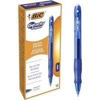 Bic Soft Feel Retractable Ballpoint Pen Blue Box of 12
