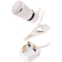 Clip on Spot Light Fitting White