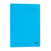 Elba Stratford Foolscap Spring Pocket Files Blue Box of 25