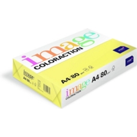 A4 Florida Lemon Yellow 80gsm Paper Ream of 500 Sheets