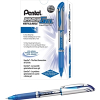 Pental EnerGel XM Gel Pens Blue Box of 12