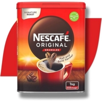 Nescafe Original Granules Instant Coffee 1KG Tin