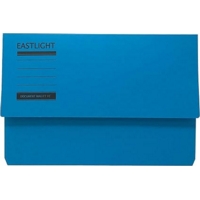 Bright Assorted Coloured Document Wallets Pack of 25