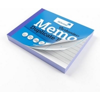 Silvine Carbonless Duplicate Memo Book Pack of 12