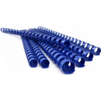 20mm Plastic Binding Combs Blue Pack of 100