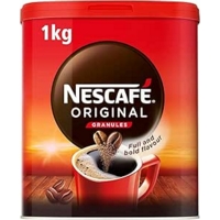 Nescafe Original Granules Instant Coffee 1KG Tin