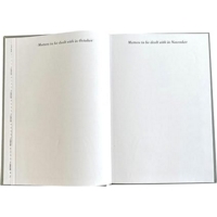 A5 Academic Page Per Day Diary Navy Blue 2026-2027