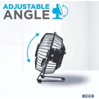 Mini 4" USB Single Speed Desk Fan