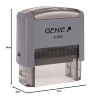 Do it Yourself 4 Lines Self Inking Stamp Kit