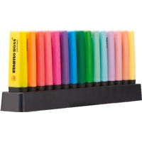 Stabilo Boss Highlighters Neon Pastel Pack of 15