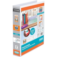 Elba Panorama A4 4-Ring 40mm Binder White SINGLE