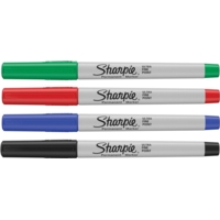 Sharpie Ultra-Fine Permanent Assorted Markers Pack of 4
