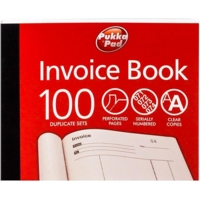 Duplicate105mm x 130mm Invoice Book SINGLE