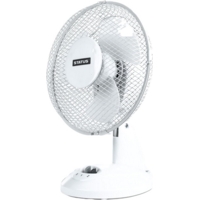 9" Desk Oscillating 2 Speed Desk Fan White