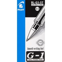 Pilot G1-05 Extra-Fine Grip Gel Ink Pens Box of 12