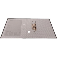 Eastlight A4 Coloured Lever Arch File Black SINGLE