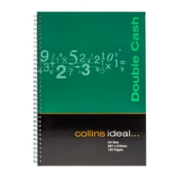 Collins A4 Soft Back Double Cash Manuscript Book
