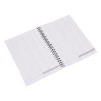 Collins A5 Soft Back Double Cash Manuscript Book