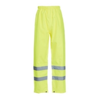 Hi-Viz Blackrock Over Trousers Yellow Small