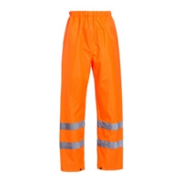 Hi-Viz Blackrock Over Trousers Orange Large