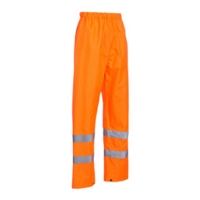 Hi-Viz Blackrock Over Trousers Orange 2XL