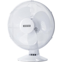 16" Desk Oscillating 3 Speed Desk Fan White
