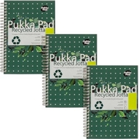 Pukka A4 Recycled Wirebound Notebook Pack of 3
