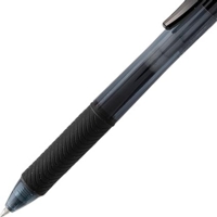 Pentel EnergelX Medium BL107 Retractable Black Box of 12