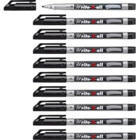Stabilo Write-4-All 1.0mm Black Markers Box of 10