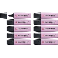 Stabilo Boss Original Highlighter Lilac Pack of 10
