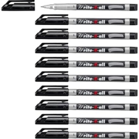 Stabilo Write-4-All Superfine Black Markers Box of 10