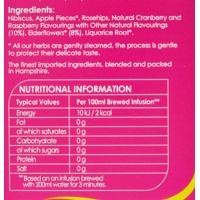 Twinings Cranberry & Raspberry Infusion Tea Bags Box of 20