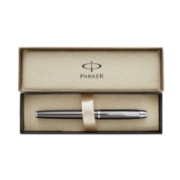 Parker IM Fountain Pen Gun Metal Grey/Chrome Gift Boxed