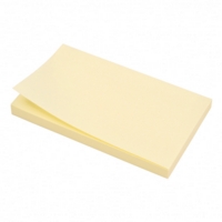 Sticky Note Pads Yellow 76mm x 127mm Pack of 12