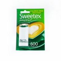 Sweetex Calorie Free Sweetener 600 Tablets Sweetex Calorie Free Sweetener 600 Tablets