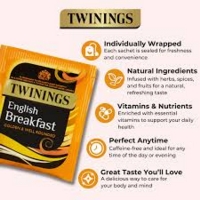 Twinings English Breakfast Tea Bags Box of 50