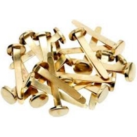 Paper Fasteners Brassed Steel 30mm Box of 200