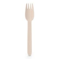 Wooden Cutlery Forks Pack of 100