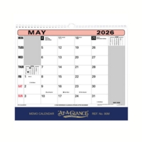 At-A-Glance Wall Memo Calendar 2026